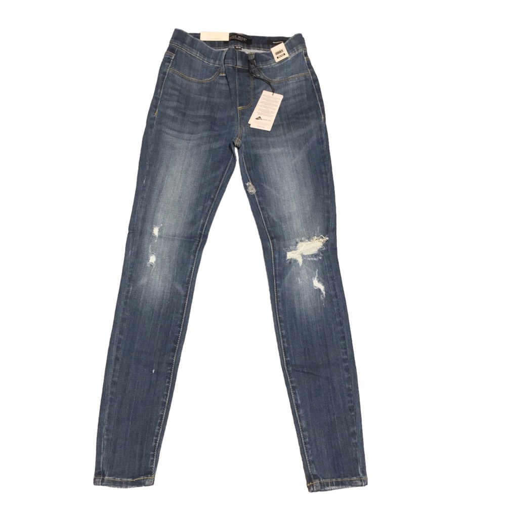 0681 Judy Blue MidRise Skinny Blue Jean Sz 1/25